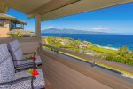 Some of the most impressive views of the whole villa are found in the master bedroom and private lanai